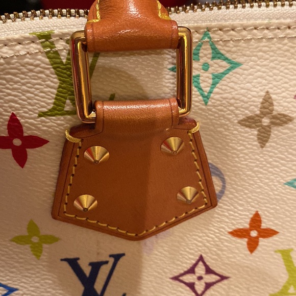 Louis Vuitton Alma White Murakami - Picture 3 of 9
